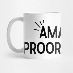 Amateur Proorfreader Dark Mug